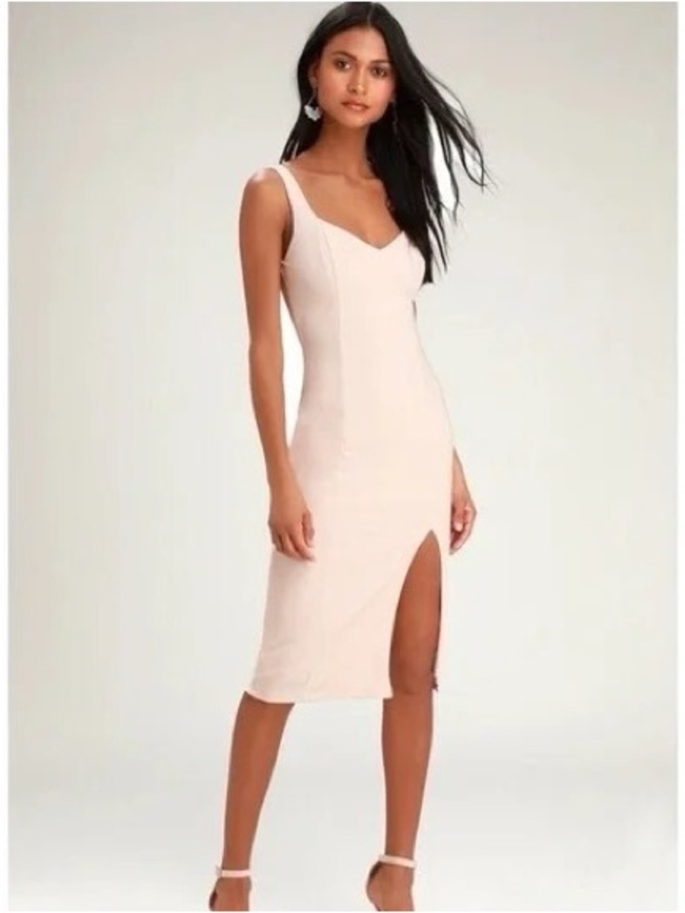 Lulus XL Take Me Out Tonight Pink Casual A-Line Mini Cocktail Business Dress